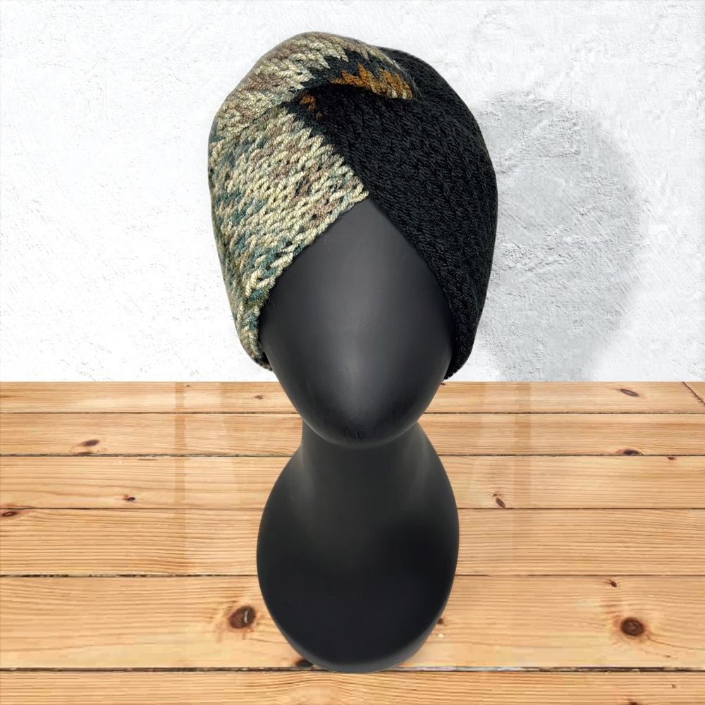Handmade Knit Twist Ear Warmers | Cozy & Versatile | Adult Women's